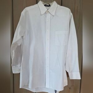 Classic White Men's Shirt